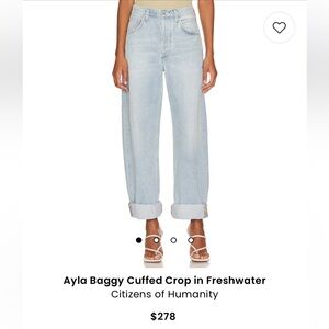 Citizens of humanity Ayla Freshwater size 24